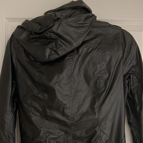 Mackage rain jacket, excellent condition, black, size small - Picture 3 of 4